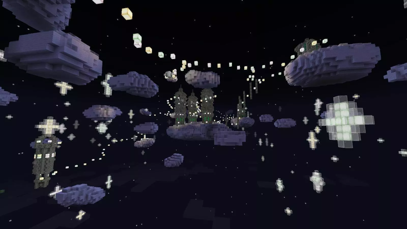 dark night parkour map screenshot
