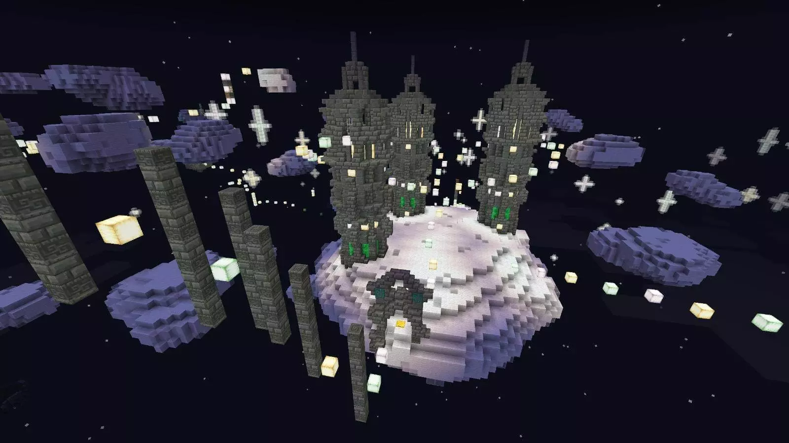 dark night parkour map screenshot