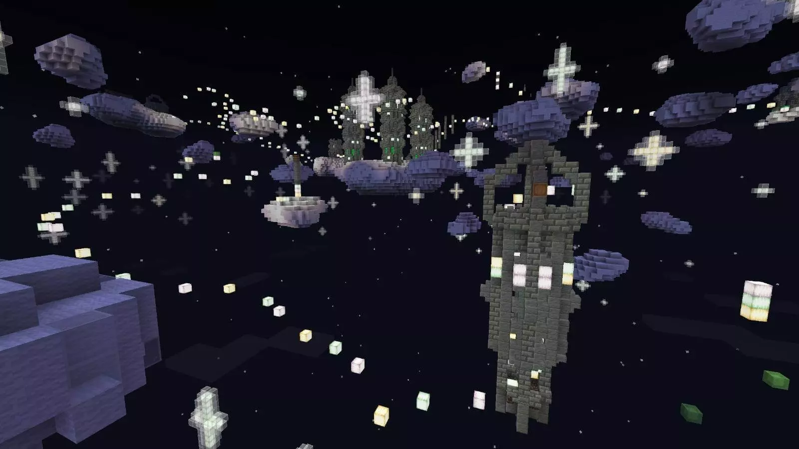 dark night parkour map screenshot
