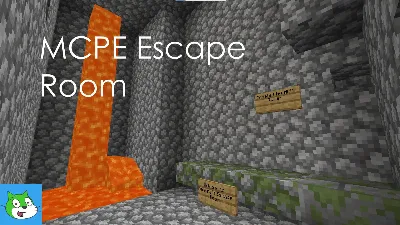 mcpe escape room map thumbnail