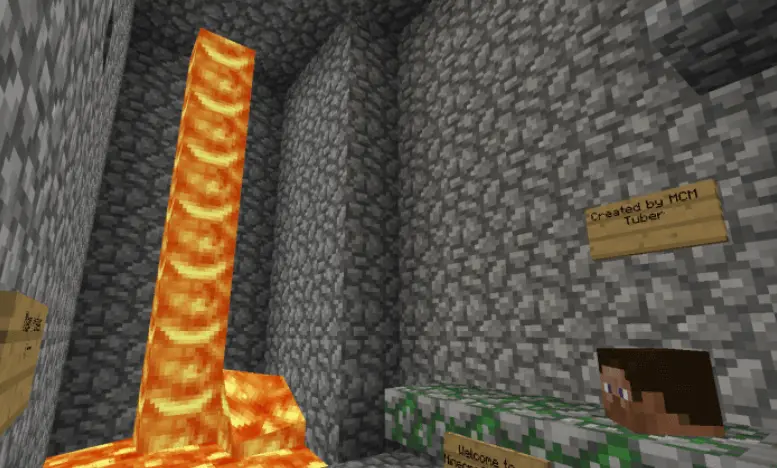 mcpe escape room map screenshot