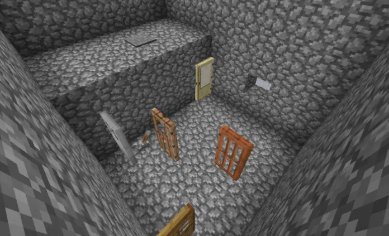 mcpe escape room map screenshot
