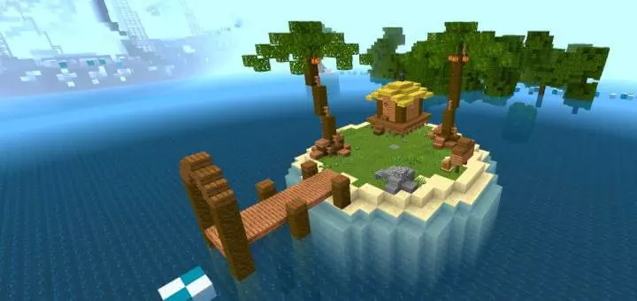 island parkour map screenshot