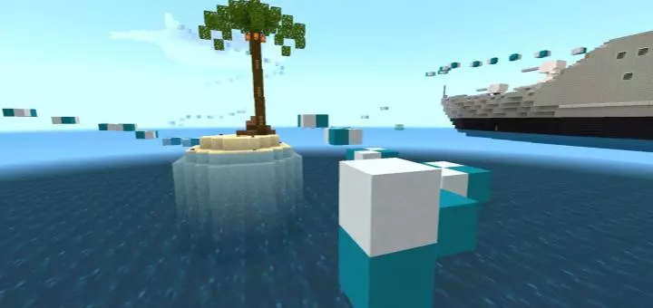 island parkour map screenshot