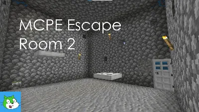 mcpe escape room 2 map thumbnail