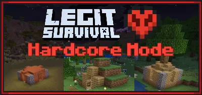 legit survival hardcore mode map thumbnail