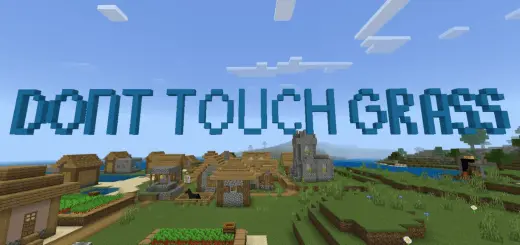dont touch grass map screenshot