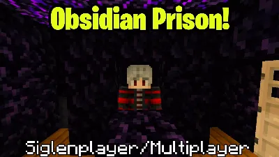 unbreakable obsidian prison escape map thumbnail