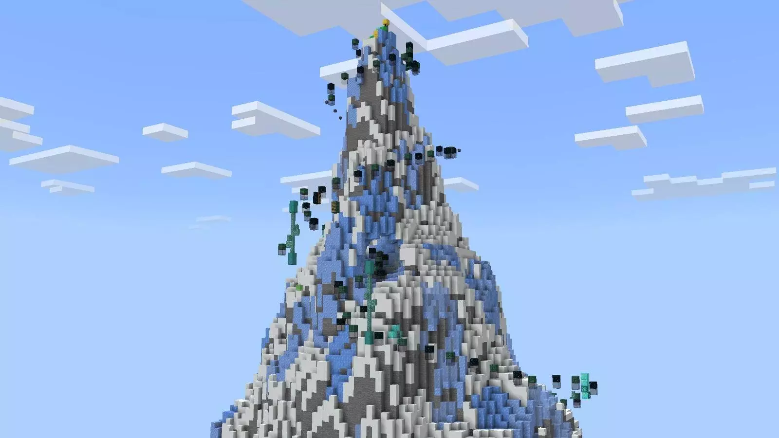 mountain parkour map screenshot