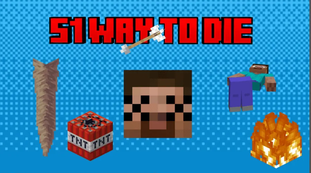 minecraft 51 ways to die map thumbnail