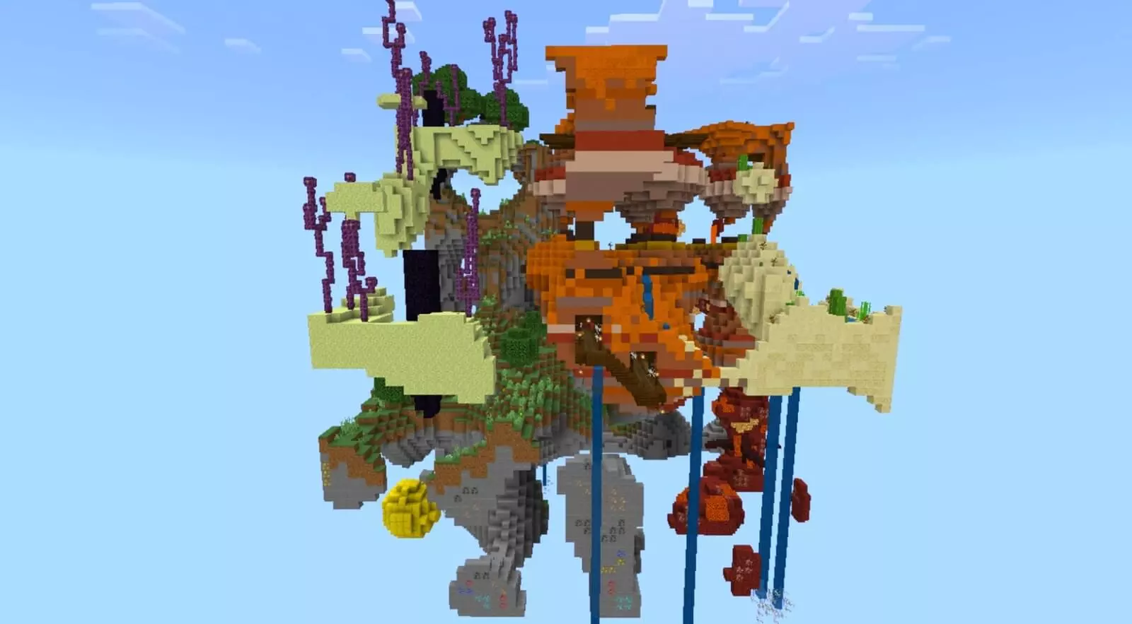 minecraft fantasy survival map screenshot
