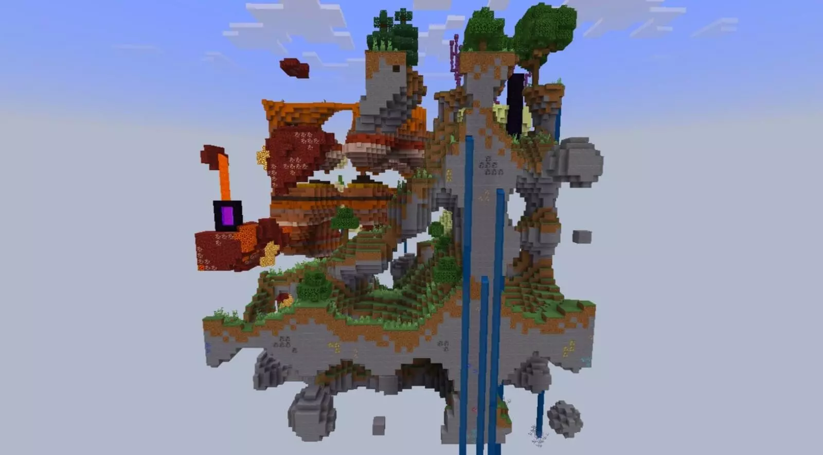 minecraft fantasy survival map screenshot