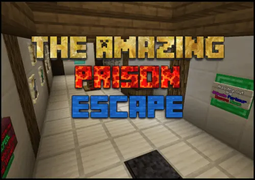 the amazing prison escape room map screenshot