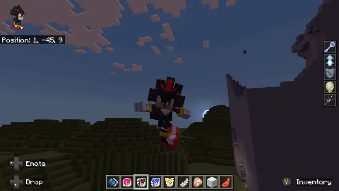 sonic islands map screenshot