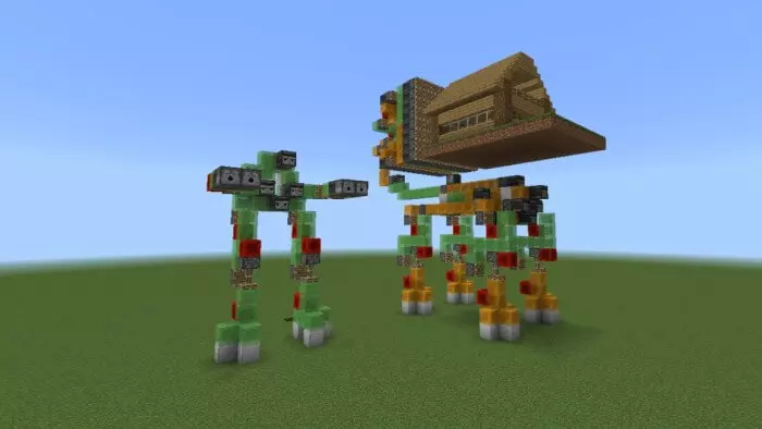 massive working redstone robots map screenshot