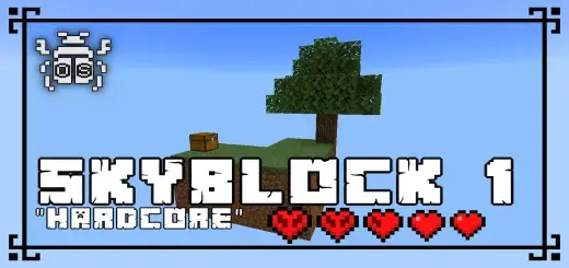 skyblock 1 hardcore map thumbnail
