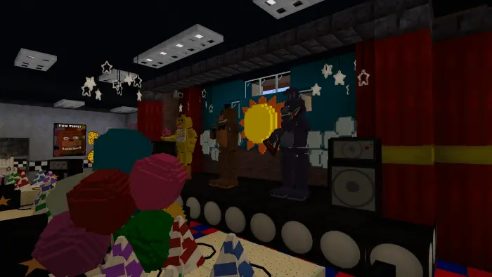 freddy fazbears pizza place map screenshot