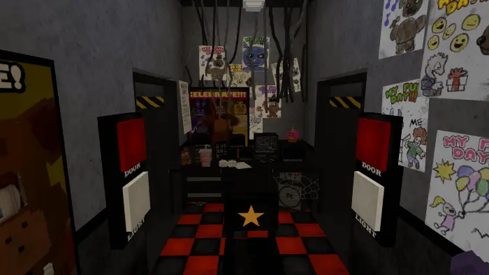 freddy fazbears pizza place map screenshot