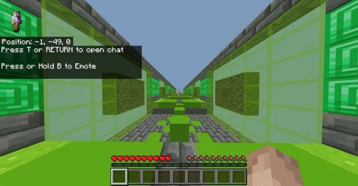 parkour housing map screenshot