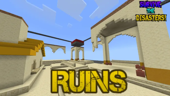 survive the disasters minecraft edition map screenshot
