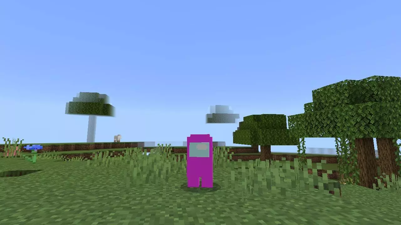 Among Us 4D Skin Pack screenshot 2