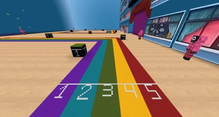 squid game six legged pentathlon recreation map screenshot
