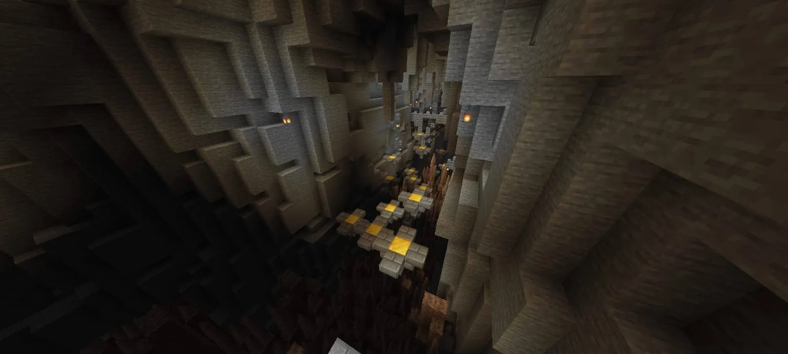 cave and valley parkour map screenshot