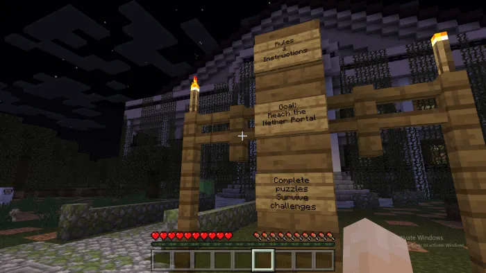 house trap survival map screenshot