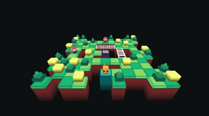 blockys puzzle adventures map screenshot
