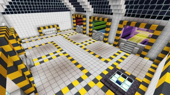 parkour space games map screenshot