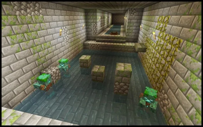 escape the zombie dungeon map screenshot