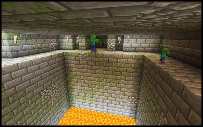 escape the zombie dungeon map screenshot