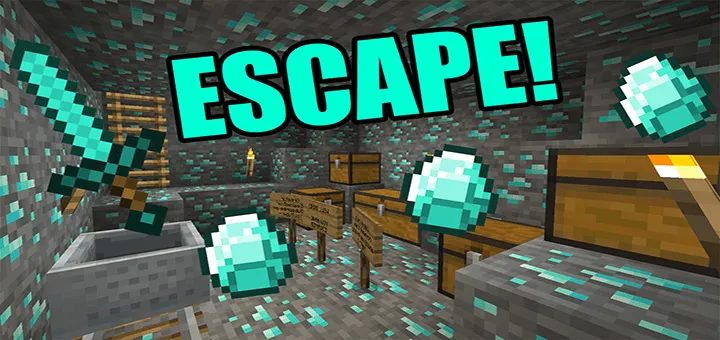 escape the diamond dungeon map thumbnail