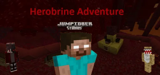 herobrine adventure 1 hour map thumbnail