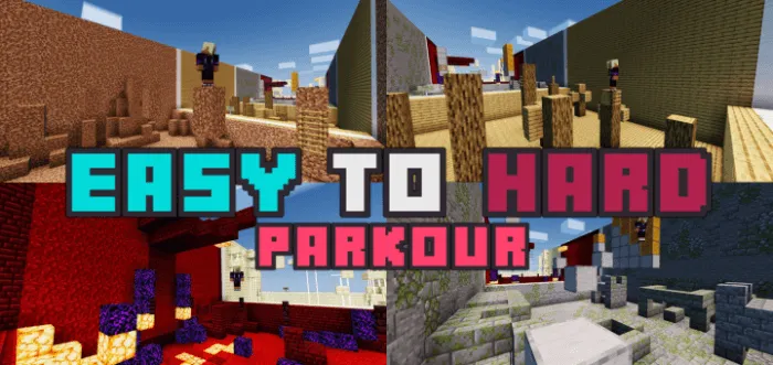 parkour easy to hard map thumbnail