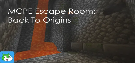 mcpe escape room back to origins map thumbnail