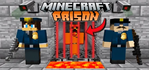 minecraft prison escape puzzle game map thumbnail