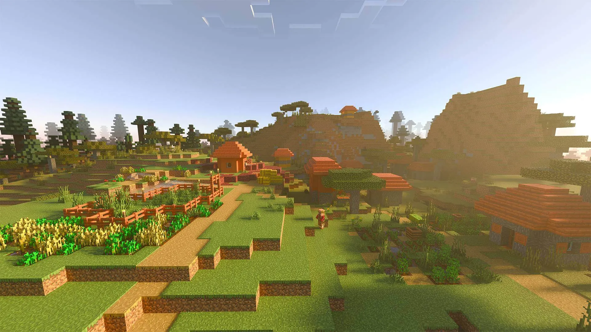 minecraft starter house achievements enabled map screenshot