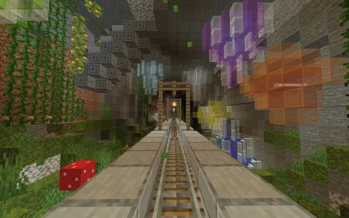 cart ride through the caves map screenshot