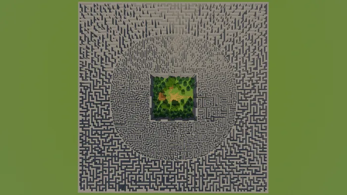 maze runner map labyrinth screenshot