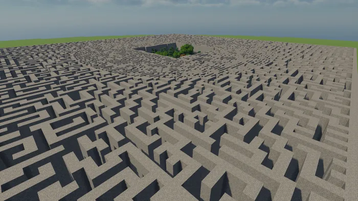 maze runner map labyrinth screenshot