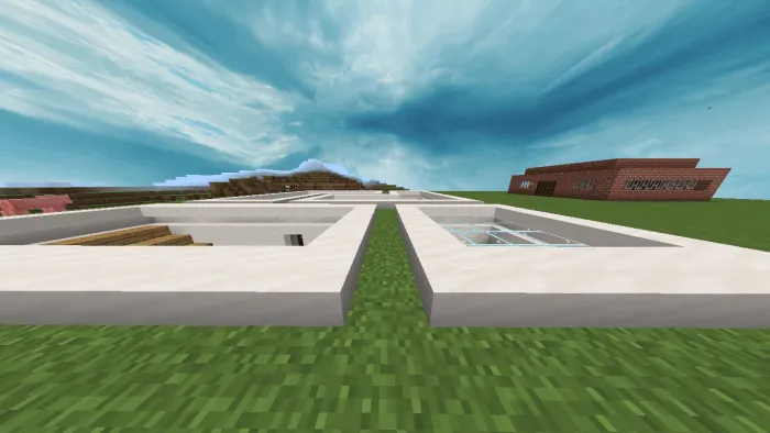 modern house underground map screenshot