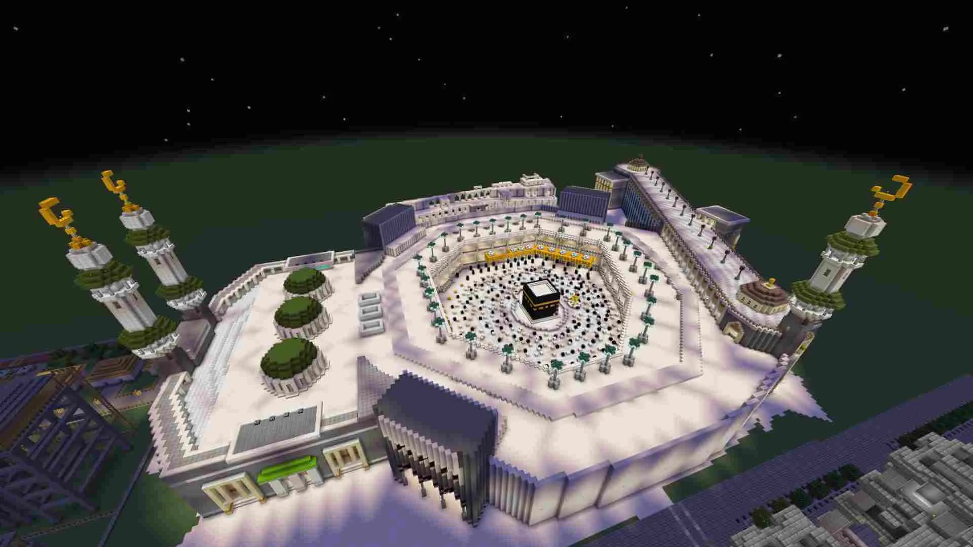 minecraft modern city map screenshot