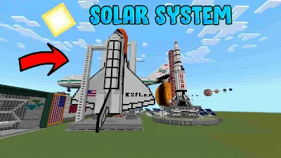 minecraft nasa solar system map thumbnail