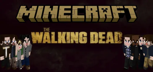 the walking dead season 5 main characters skin pack thumbnail