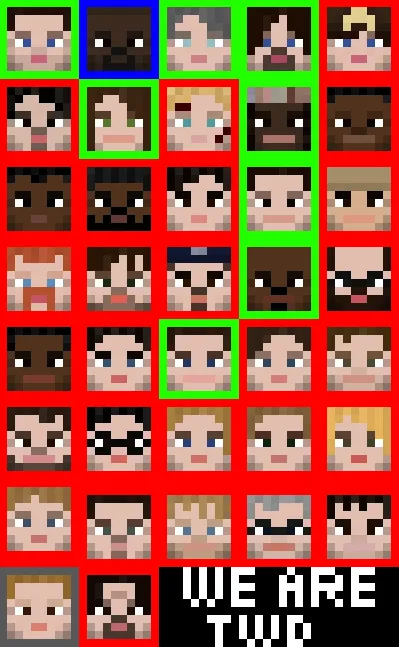 the walking dead season 5 main characters skin pack screenshot