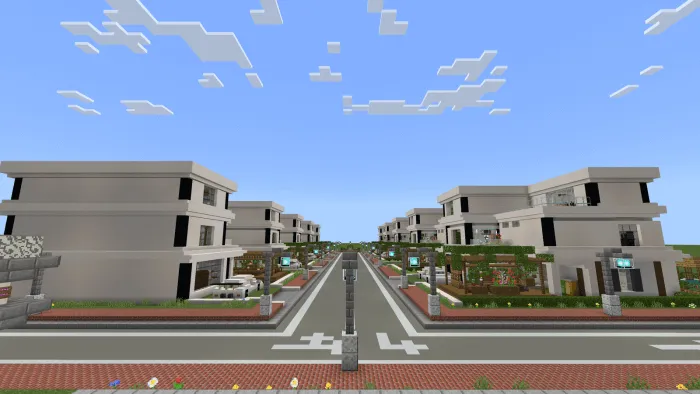 minecraft best modern city map screenshot