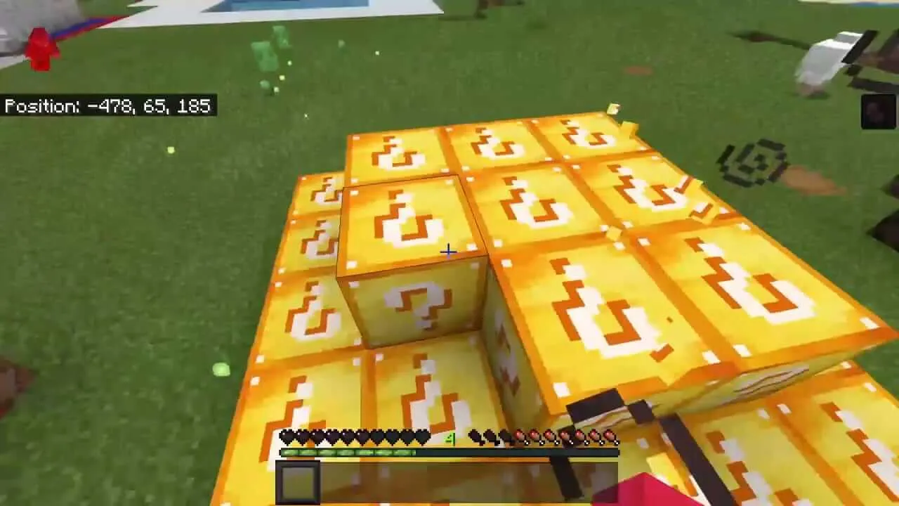 vanilla lucky blocks addon screenshot