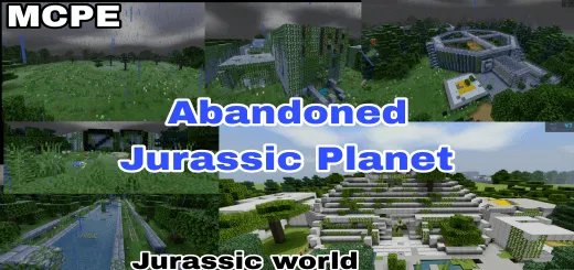 abandoned jurassic planet map thumbnail