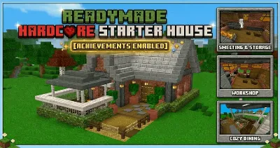 Hardcore Starter House Map thumbnail